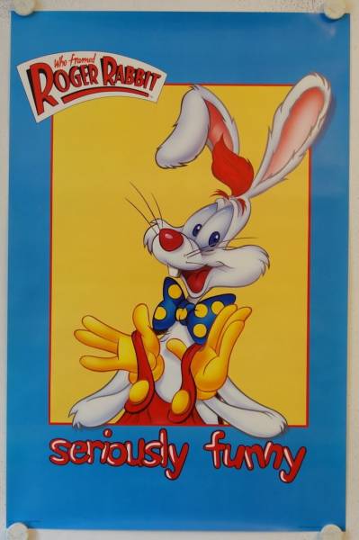 Who framed Roger Rabbit Poster Prints vintage commercial poster prints (7)